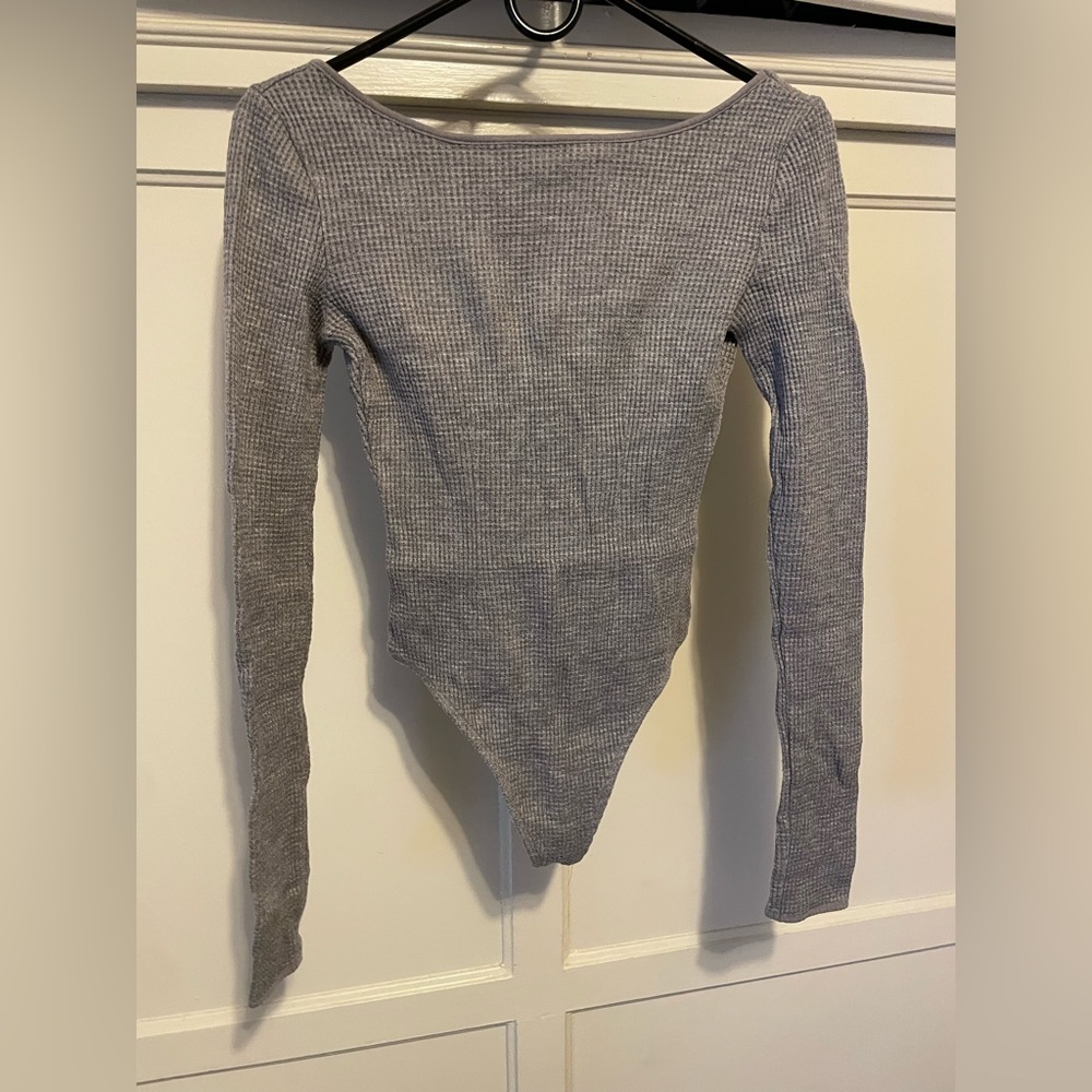Urban outfitters gray bodysuit